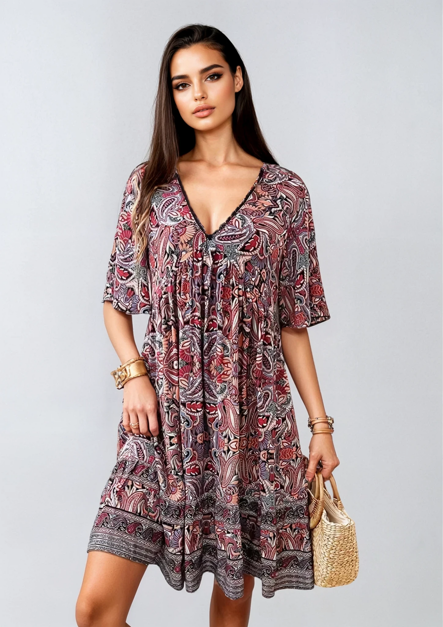 Katarina - Boho Swing Dress