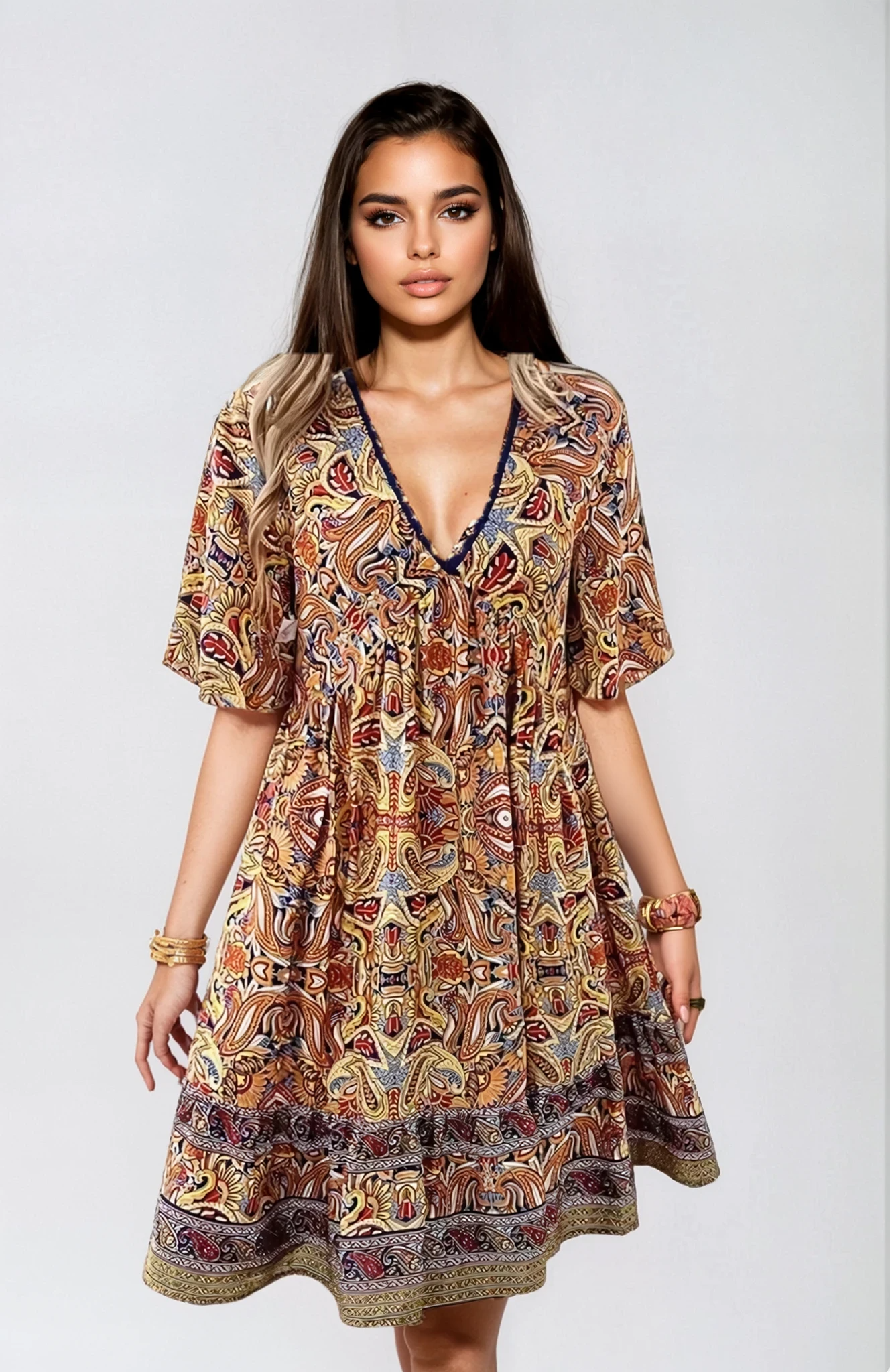 Katarina - Boho Swing Dress