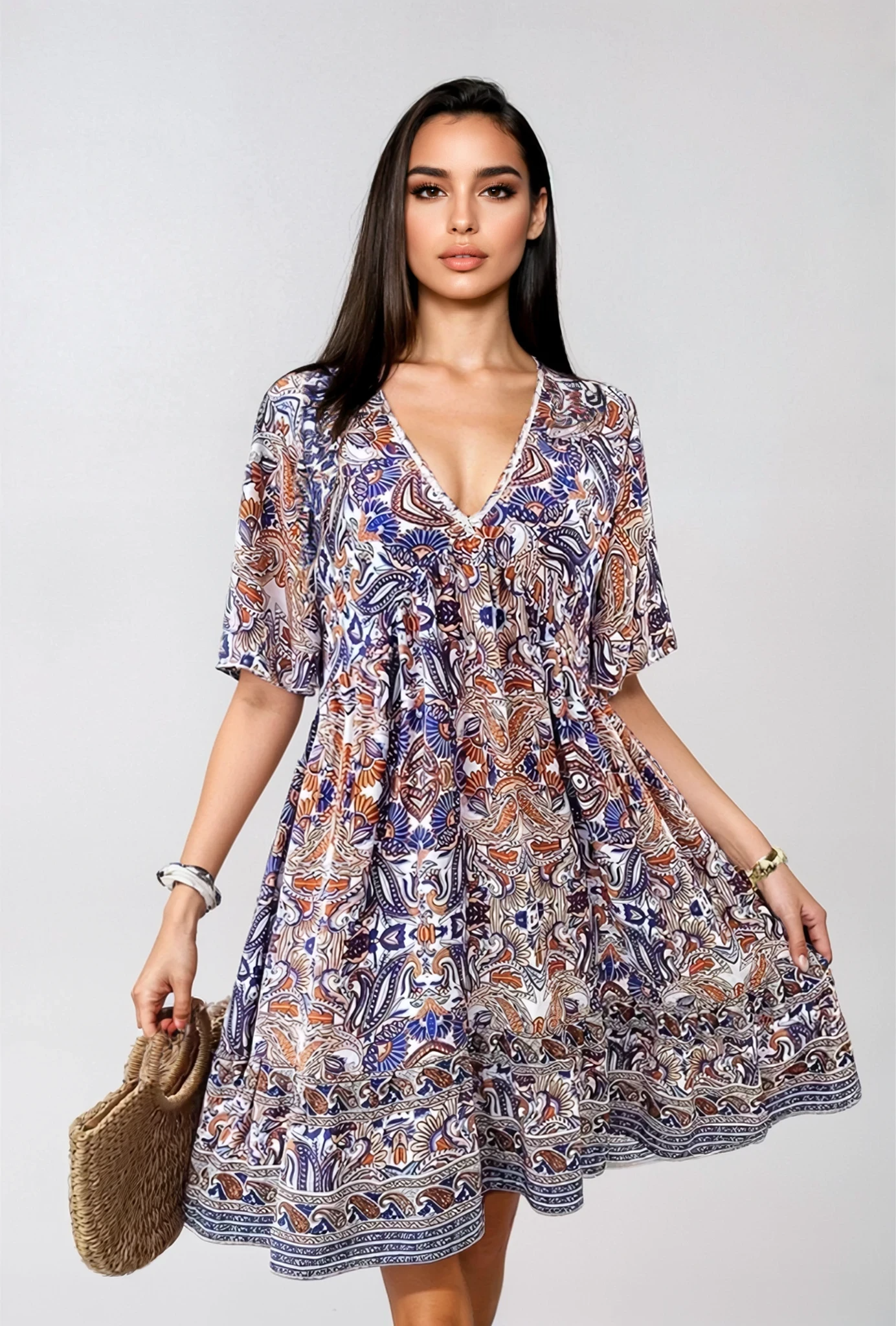 Katarina - Boho Swing Dress