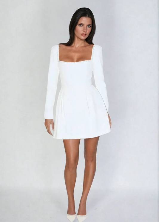 Isabelle -  Pearl Mini Dress