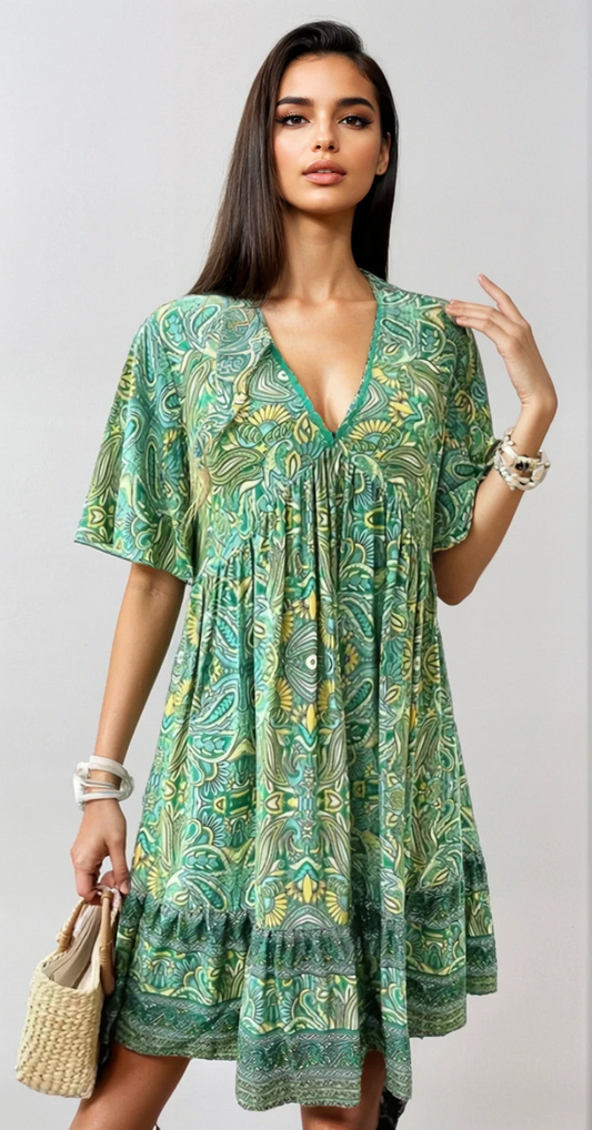 Katarina - Boho Swing Dress