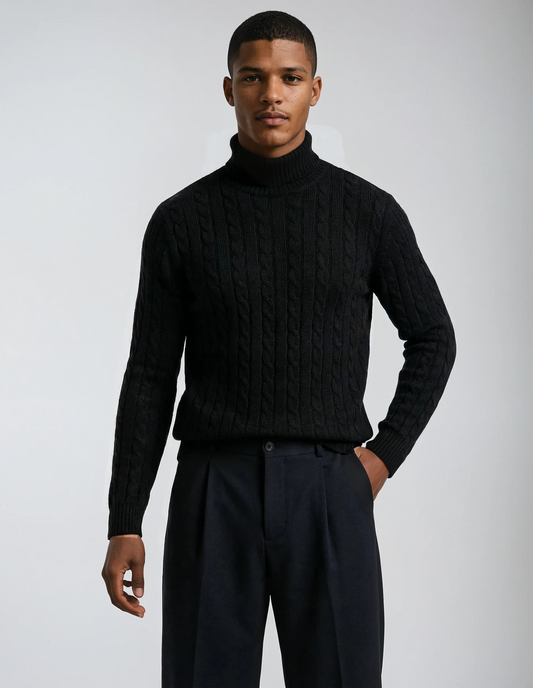 Men's Casual Turtleneck Sweater